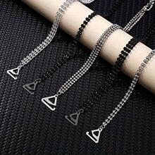 O 31262 Rhinestone bra metal strap ˮ�����½������μ��