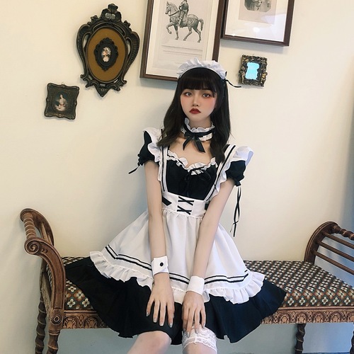 Miracle Nuannuan travels around the world lolita cute maid uniform lolita suit dress anime costume