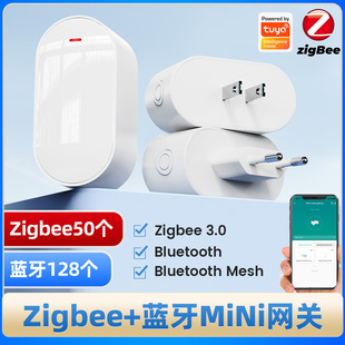 Tuya Multi-Mode Zigbee Bluetooth Ble Mesh European and American British Standard Gateway Smart Hub Remote Control Remote Control