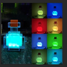 A 73038 Shaking Color-Changing Bottle Lamp ��ɫҩˮƿҹ��
