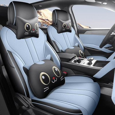 Four Seasons Pad: BYD Song PRO - black-and-blue-cartoon-version-note-the-model-year-all-in-one-rear-package