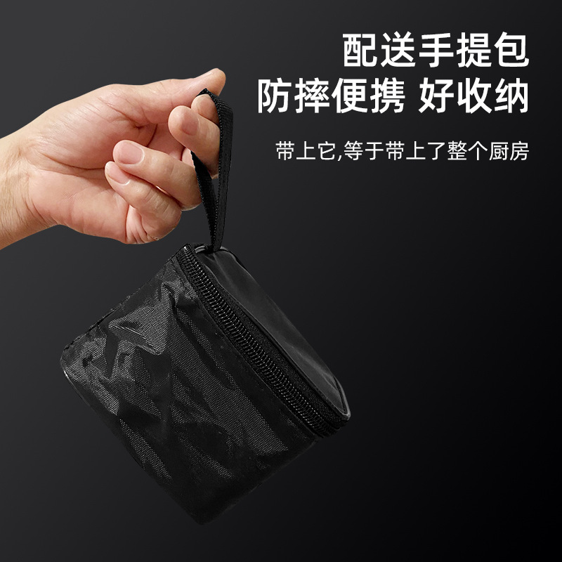 Estufa cuadrada pequeña para acampar al aire libre, cocinar, hervir agua, estufa de cassette plegable, estufa cuadrada pequeña, esencial para acampar.