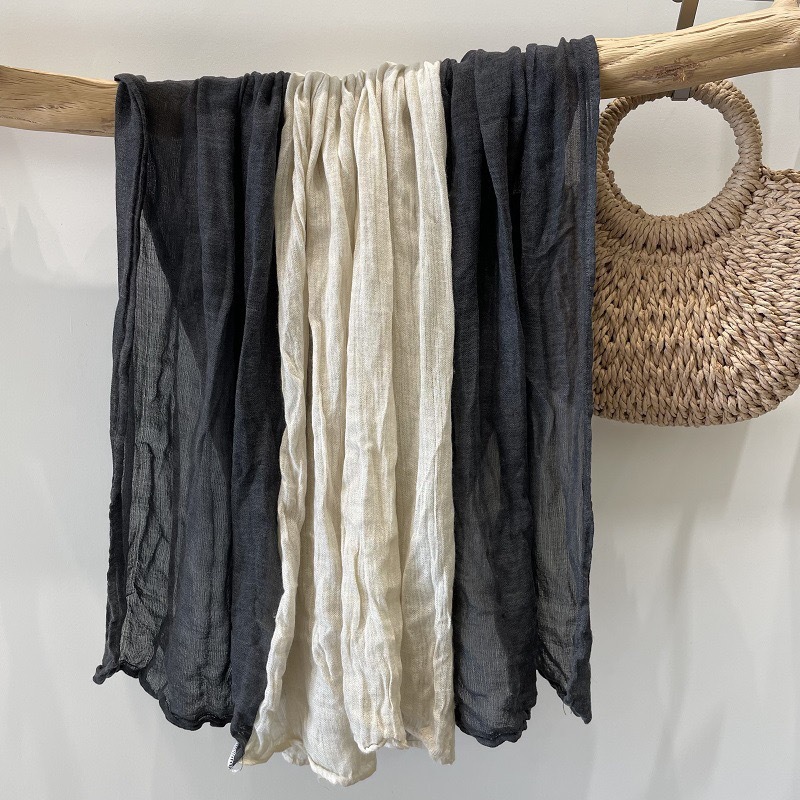 Nouveau châle chaud en coton de grande taille avec protection solaire haut de gamme et écharpe en lin polyvalente pour femmes_voghion.com