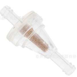 摩托车铜芯燃油滤清器通用透明踏板车汽油杯高品质透明PA汽油滤