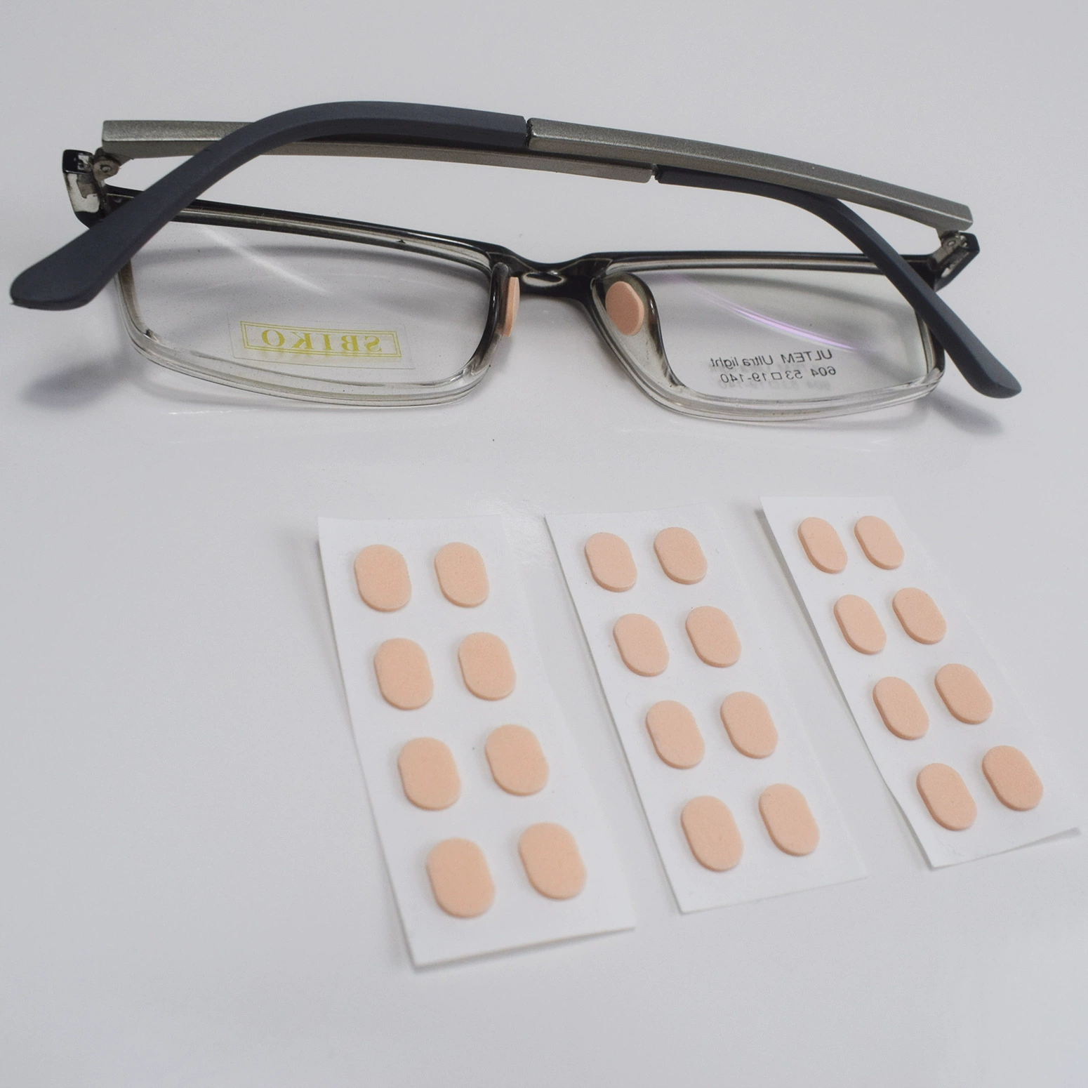 Очки для носа мягкая EVA губчатая прокладка высокая носовая прокладка для комфорта без вдавливания, не снимает макияж Нескользящая доска очки для носа наклейки