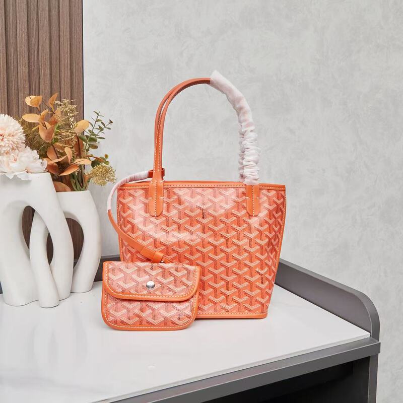 Top Dog Tooth Goyard Mini Tote Shopping Bag Women's Crossbody Bag Basket