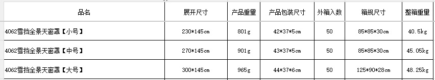 Car Snow Shield, Windshield Snow Cover, Enlarged and Widened Car Window Sunshade, Panoramic Sunroof Sunshade, Car Snow Shield