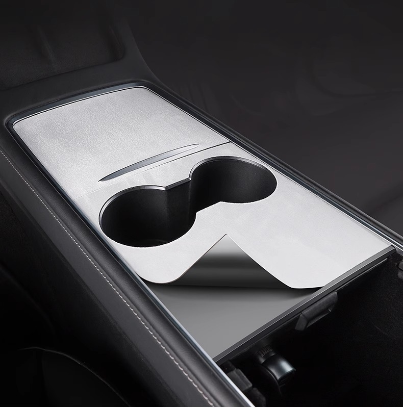 Suede Protective Film Interior Modification Accessories for Tesla Model 3/Y