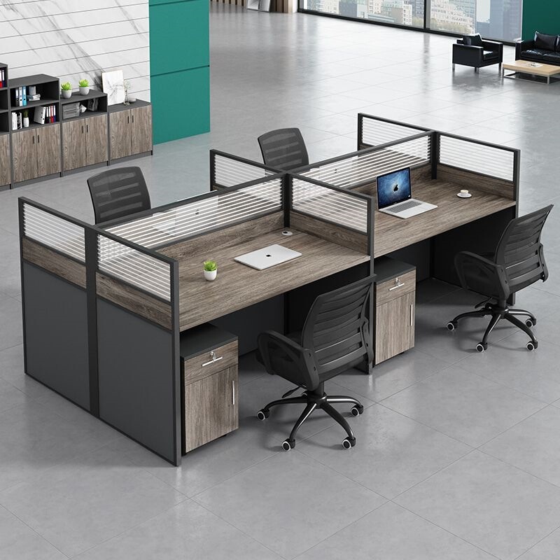 Office Desk and Chair Set, Workstation Desk, Staff Desk, Single-Person, 4-Person, Multi-Person, Partitioned Computer Desk and Chair Set, Cubicle Office Desk and Chair Set, Workstation Desk, Staff Desk, Single-Person, 4-Person, Multi-Person, Partitioned Computer Desk and Chair Set, Cubicle