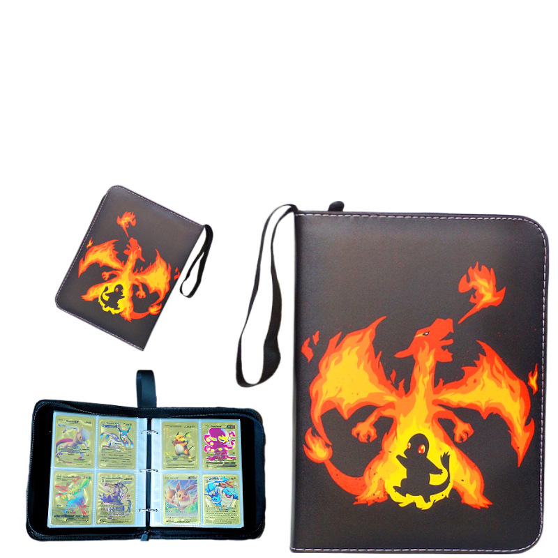 FUENTE fabricante en stock suministro baokemeng juego tarjeta colección libro Magic Baby Tarjeta de cremallera libro de almacenamiento