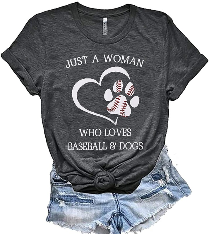 In-Stock Baseball Mama T-Shirt for Women, Fun Baseball Mom Casual Baseball T-Shirt, Independent Brand Top In-Stock Baseball Mama T-Shirt for Women, Fun Baseball Mom Casual Baseball T-Shirt, Independent Brand Top