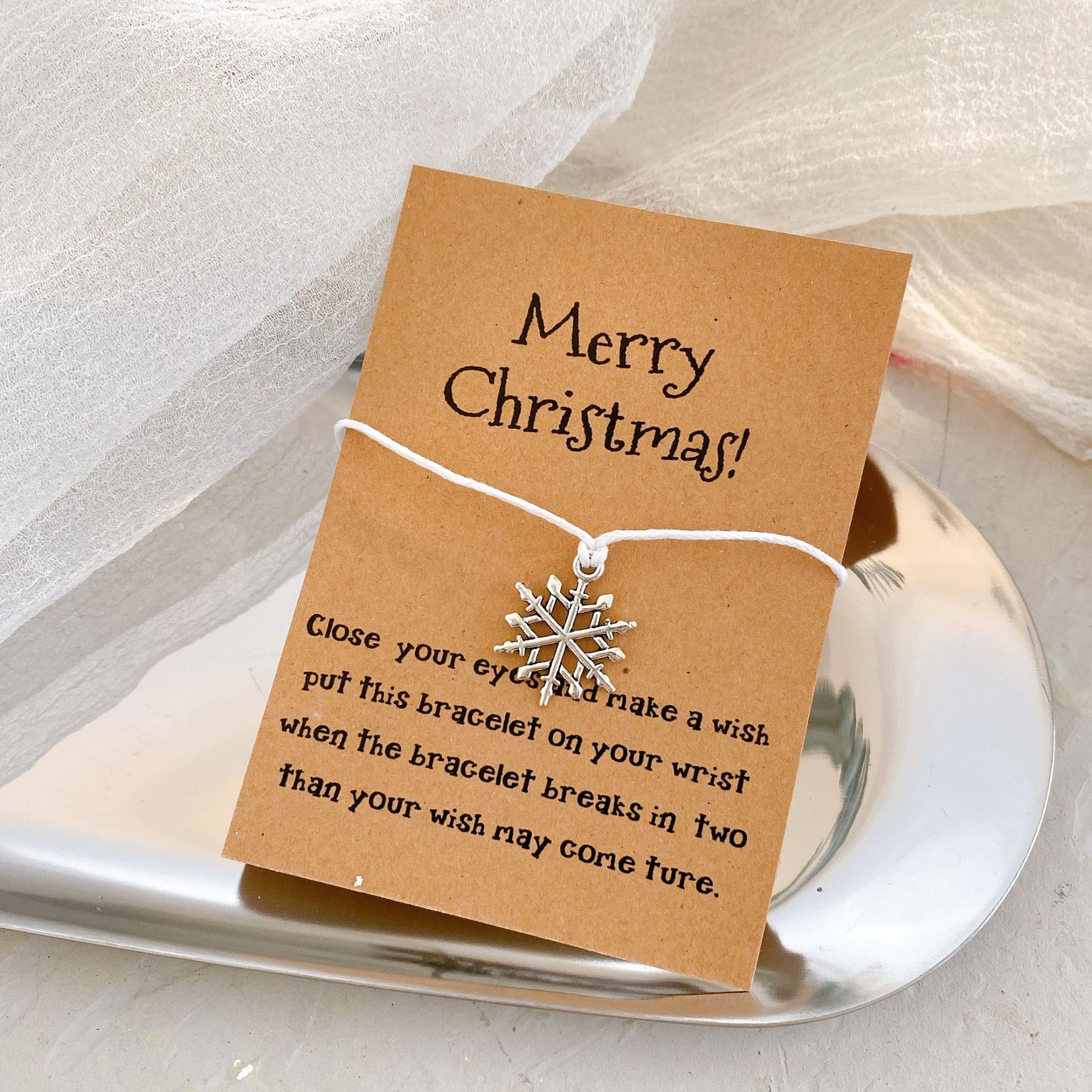 Simple Style Snowflake Alloy Plating No Inlaid Bracelets