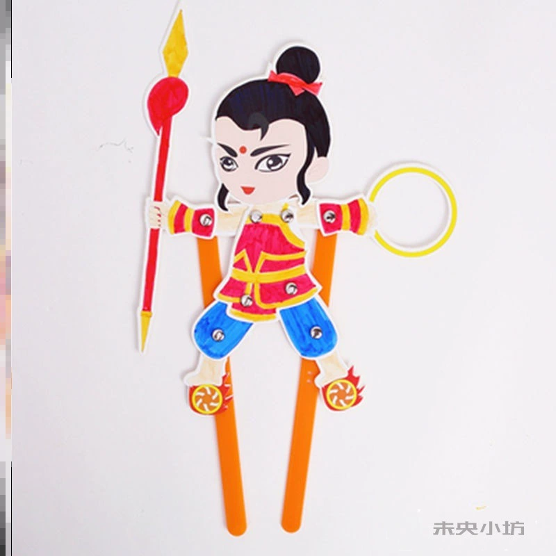 Chinese materials set, doll, toy, DIY