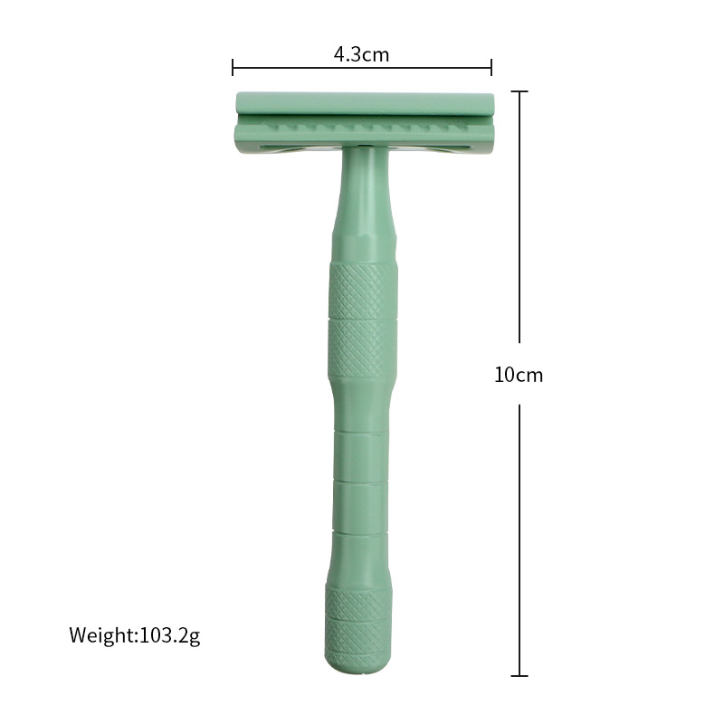 亚马逊热款  手动老式刮胡刀 男士剃须刀 老式金属剃刀 刮毛刀