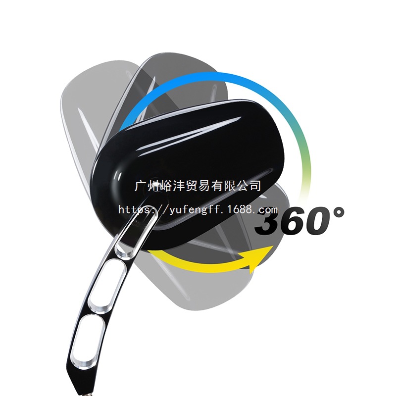 Suitable for Harley Xl883/1200 X48 Dyna Road King Softail 8mm Rearview Mirror Reflector