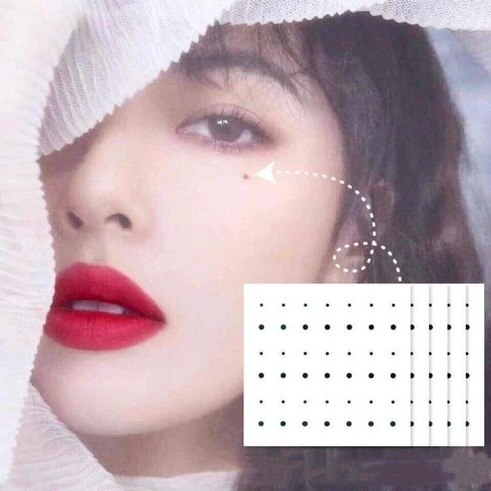 Слеза Крот Наклейка Черная Античная Татуировка Наклейка Глаз Угол Наклейка Hyuna Стикер ins Стиль Сексуальная Красота Наклейка Водонепроницаемый Быстрый Поворот