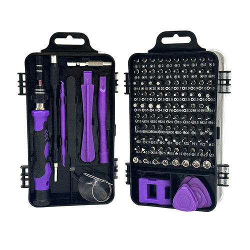 115-in-1 Screwdriver Phone Computer Clock Repair Tool Combination Multi-function Disassembly Screwdriver Set