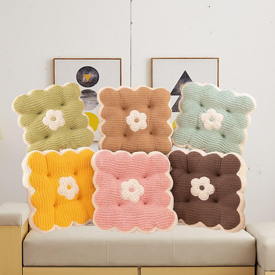 Four seasons currency Seat cushion student chair Cushion Fart pad Cushion biscuit Sedentary Decompression Ass Seat cushion