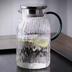 代発冷水筒耐高温樹紋家庭用水筒カップ大容量客間ガラスポットティーポット高颜値