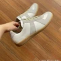 运动复古女真小白鞋