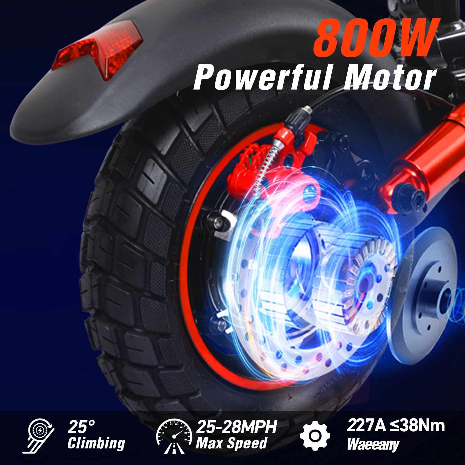 Overseas New Model 10inch Adult Electric Scooter Portable Foldable Outdoor Electric Vehicle