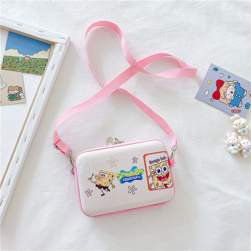 Creativo y simple 2025 nueva tendencia de moda bolso de cáscara de huevo para niños bolso de mensajero de hombro fresco y dulce para mujer de dibujos animados