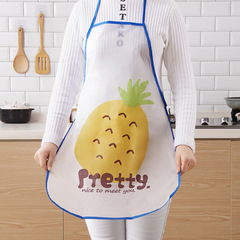 Apron household fruit disposable waterproof bib kitchen cooking apron oil-proof cooking sleeveless blouse wholesale