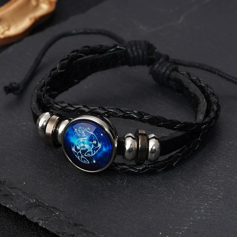 Текстовый знак зодиака, аксессуар ручной работы, бисер bracelet для любимого, Aliexpress, европейский стиль
