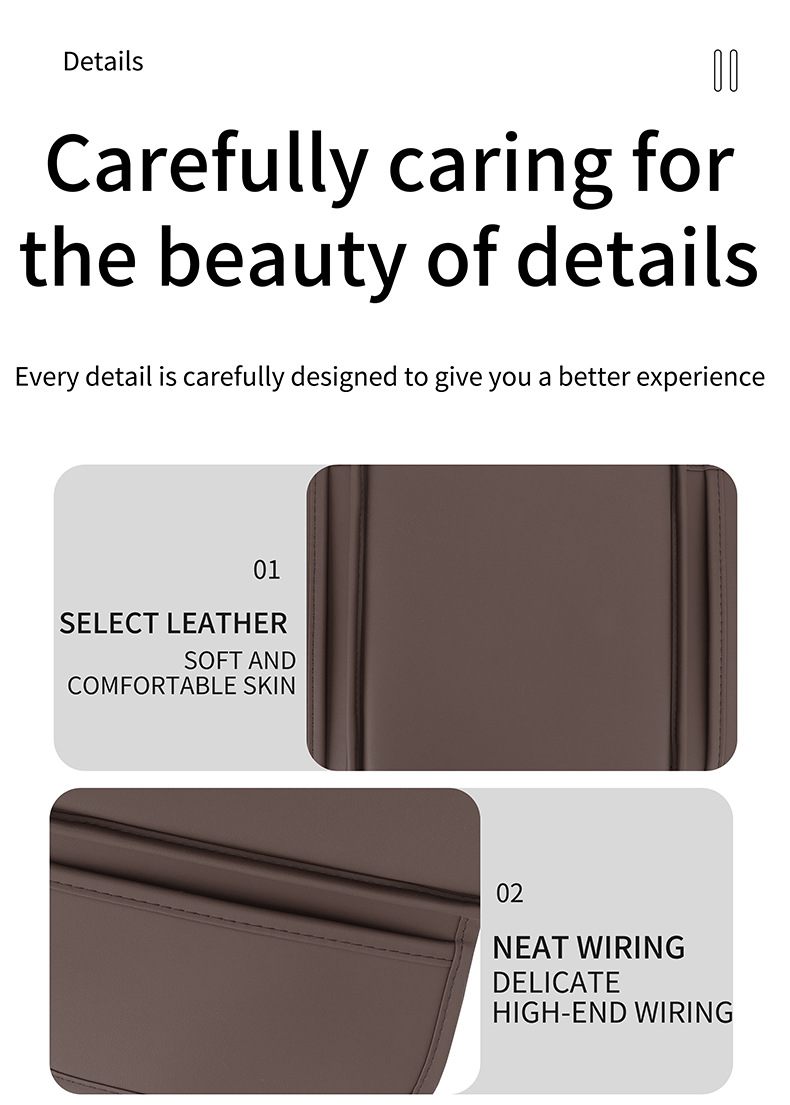 Car Armrest Box Pad Leather Elbow Support