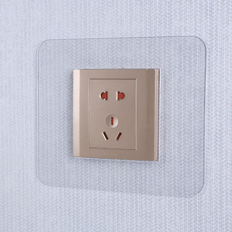 Acrylic switch key on wall, protective case, decorations, creative round jewelry, simple and elegant design