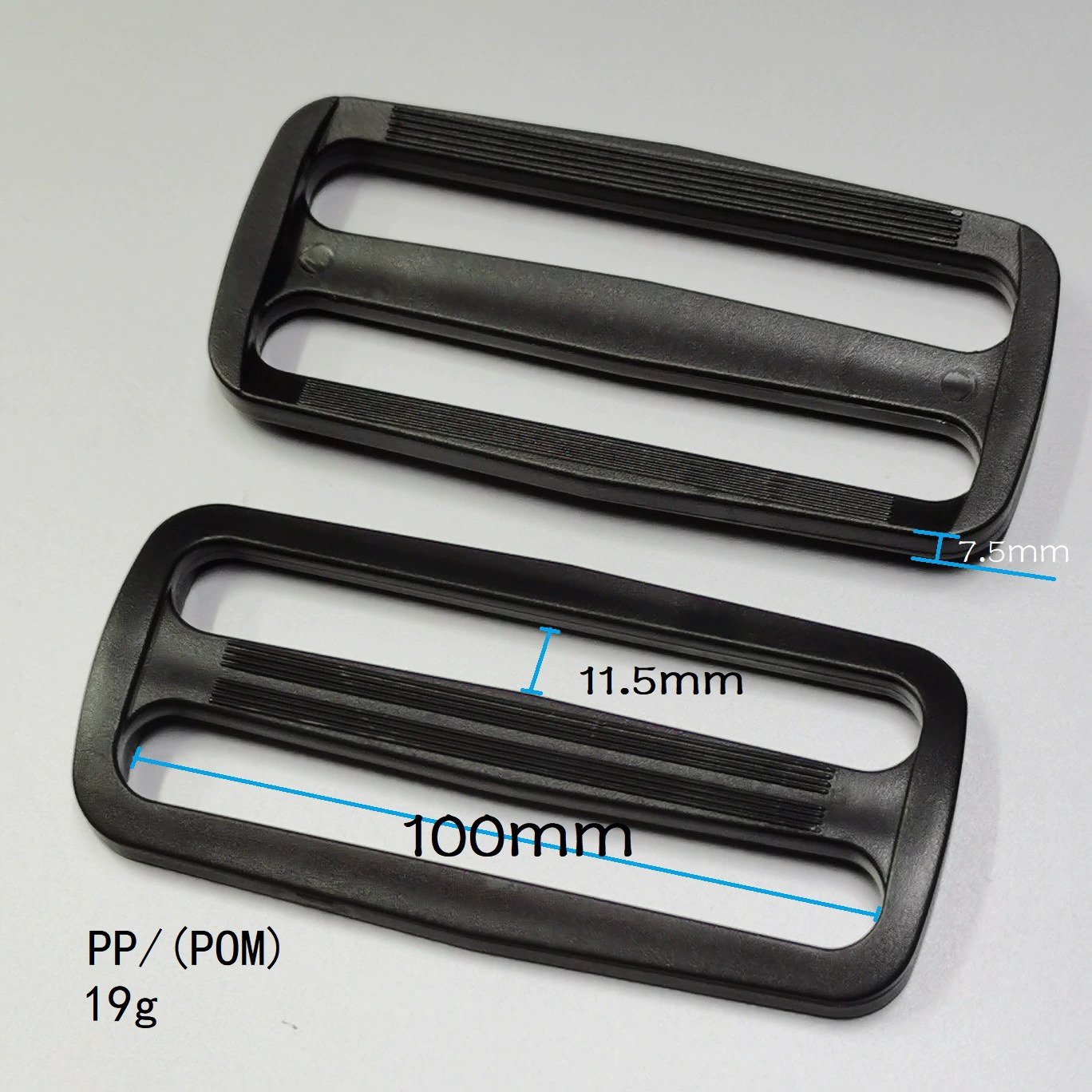 Внутренняя 10 см японская Пряжка внутренний 4-дюймовый ремешок аксессуары пластиковая трехступенчатая Регулируемая пряжка