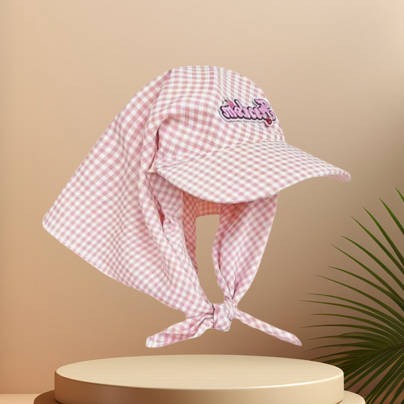 체크무늬(핑크)