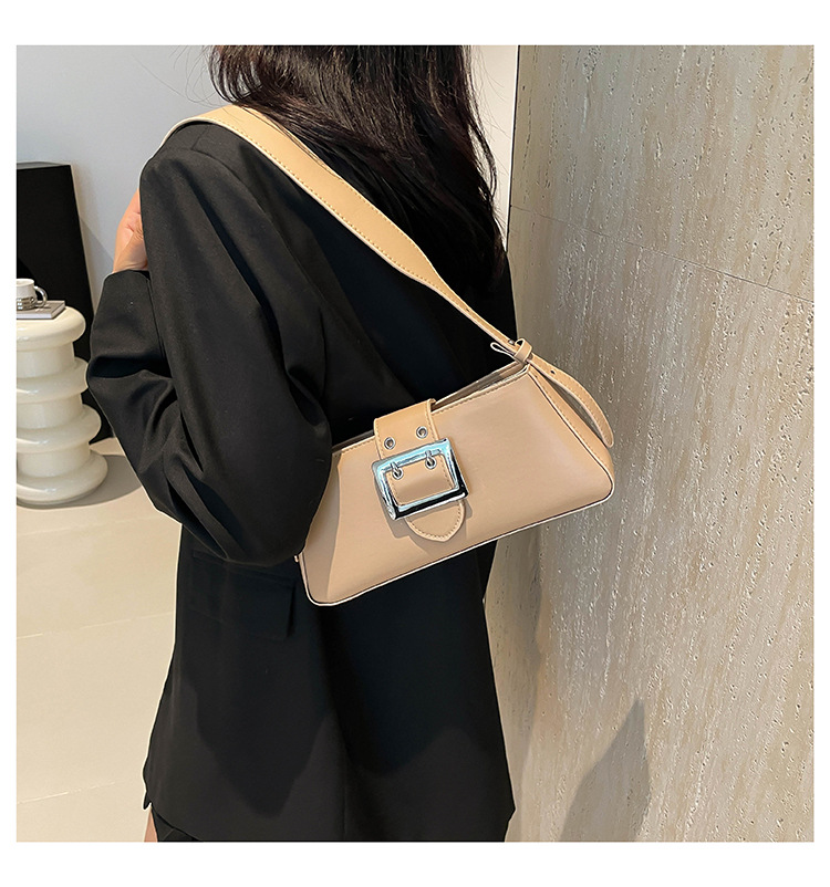 Uformell armhule for kvinner 2024 Ny enkel fransk pinne Fasjonabel vestlig stil Håndholdt pendlerskulder liten firkantet_voghion.com