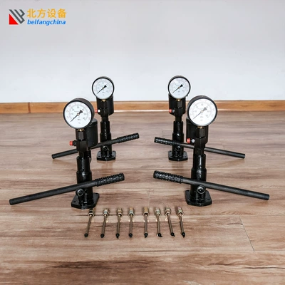 Diesel common rail injector calibrator, hand-operated injector tester, injector calibration tool (Avtomobil diaqnostika alətləri) - injector-vertical-tester