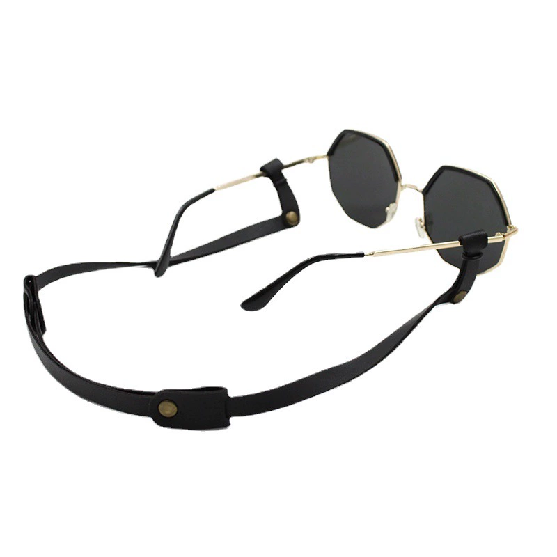 Adjustable glasses solar-powered, polyurethane non-slip strap, (Cross-border trading)