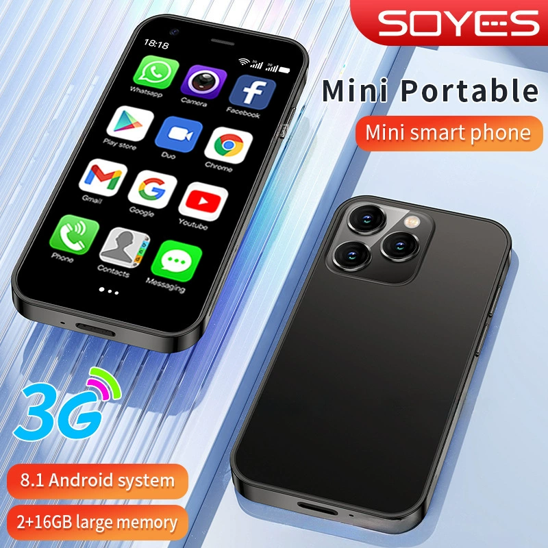 Популярный международный смартфон Android Soye SOY XS15, карманный мини-телефон с двумя слотами 3G, магазин Google