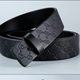 Men's leather headless belt without buckle two-layer cowhide punching without buckle 3.8