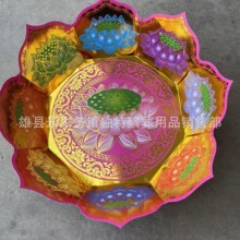 莲花盆九转莲花盆烫金盆雄县独特用品直销