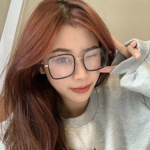 Cross-border AliExpress European and American glasses, anti-blue light personality, cat eye flat mirror  new glasses, frame batch