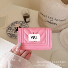 工厂直销女式刺绣零钱包卡包 潮帮钱夹wallet适用风琴零钱包新款