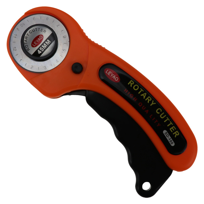 Cortador circular para tela/cuero, 45mm, mangos