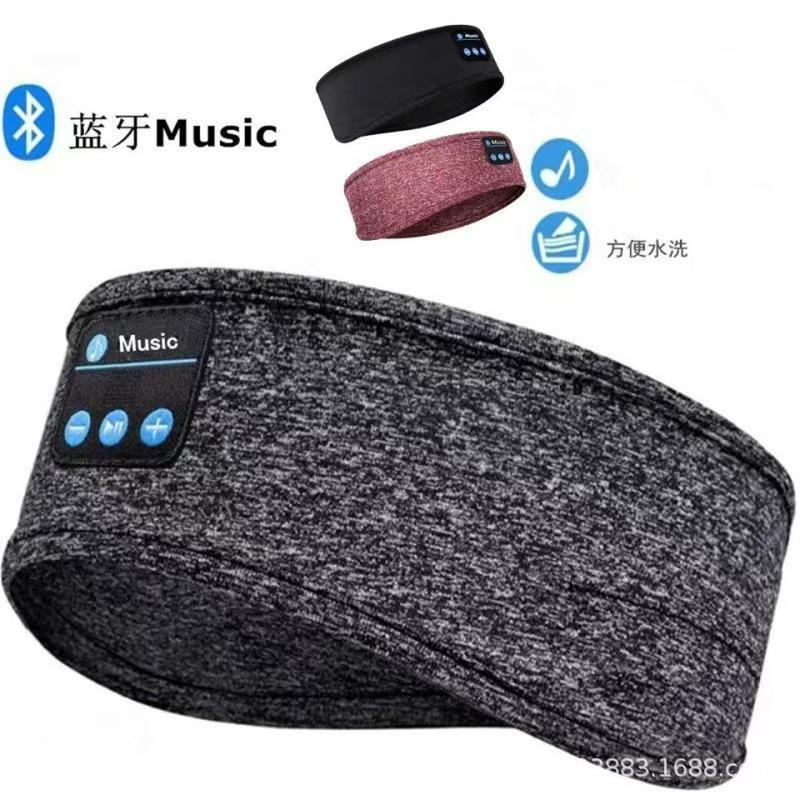 Cross-border best-selling Bluetooth music sleep eye mask headband, Bluetooth sports headscarf, call headband, yoga headband