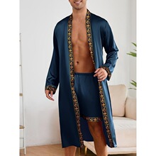 G 43491 Silk Chinese Style Pajama Set ��˿��ʿ˯�� ����
