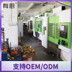 Kitchen brass handheld shower, five-piece bathroom plumbing, industrial cross-border chrome-plated rain shower handheld shower