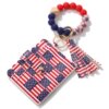 Food silicone, bead bracelet, polyurethane keychain, silica gel card holder with tassels, new collection