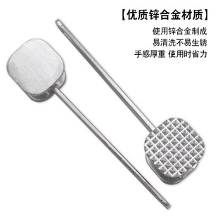 Zinc alloy household double-sided tender meat hammer meat hammer steak hammer steak hammer rib breaker creative kitchen gadgets