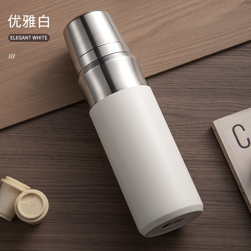 新款不锈钢保温杯一盖双饮316保温水杯高档车载杯全钢保温杯定 制|undefined