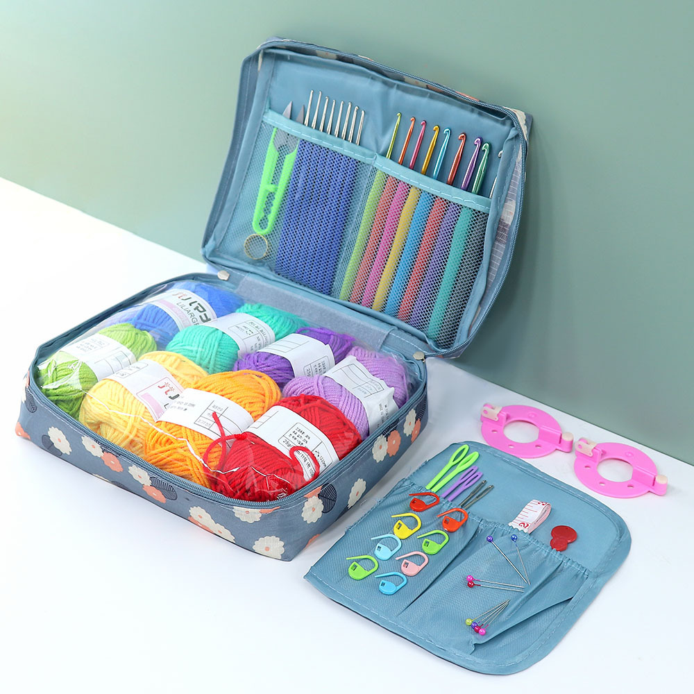 (Cross-border trading), sweater, woven crochet, tools set, woolen materials set, DIY