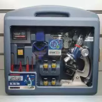 跨境显微镜系列生物研究STEM蒙氏玩具天文望远镜套装节日礼物