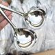 High-value edible grade 304 stainless steel spoon large deepening household commercial long handle large mouth drinking soup spoon customization